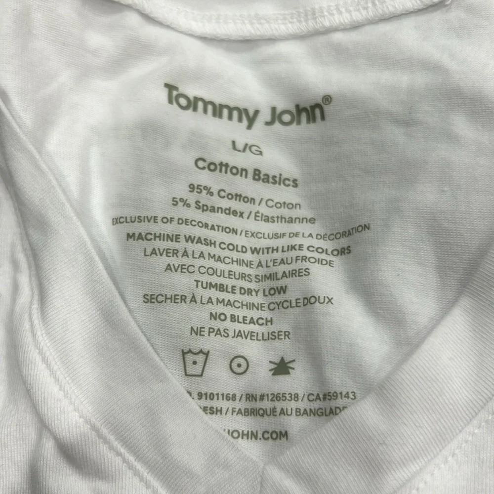 TOMMY JOHN NEW Set of 2 Basics Deep VNeck Undershirt 🔥NO OFFER ITEM🔥